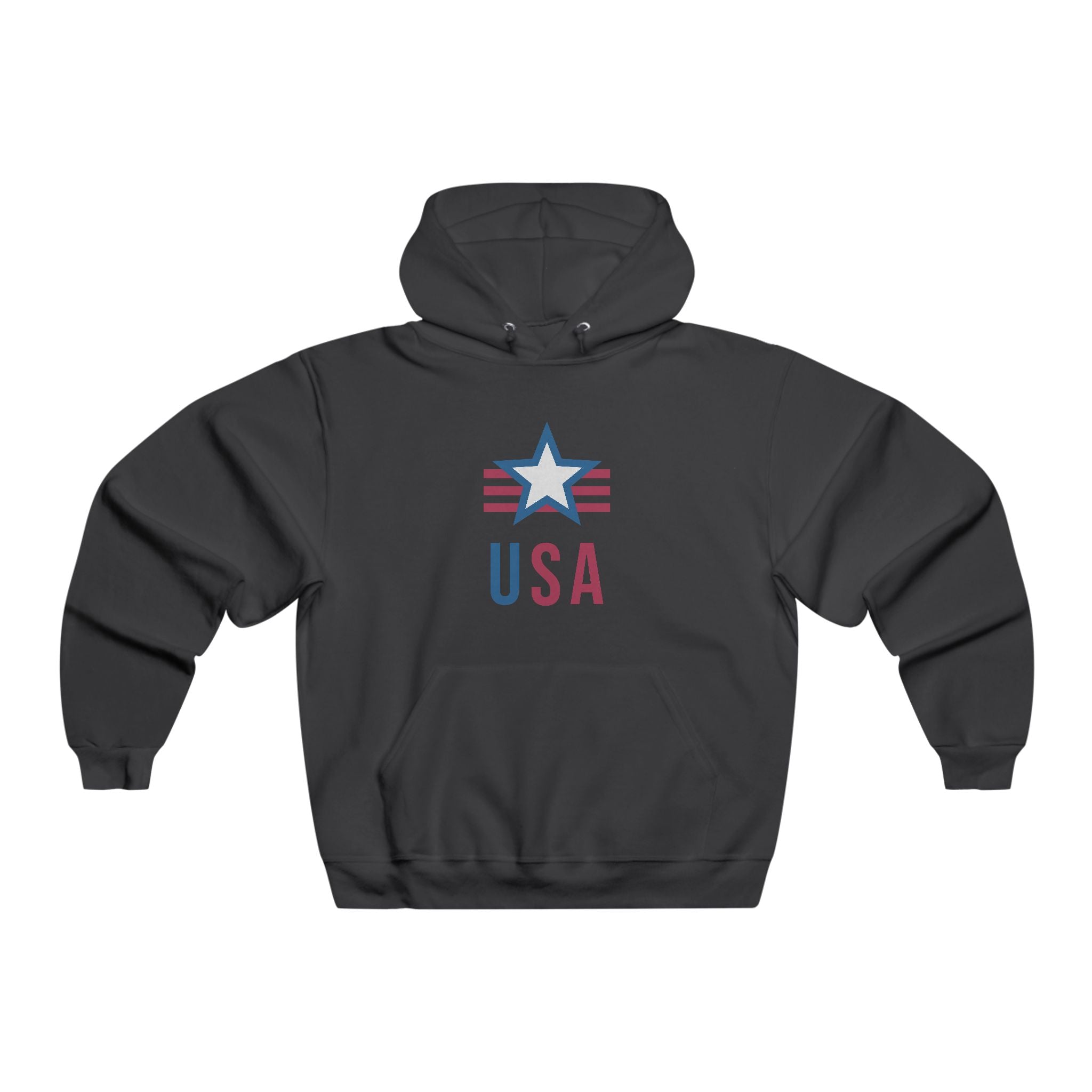 (USA) Men's NUBLEND® Hooded Sweatshirt