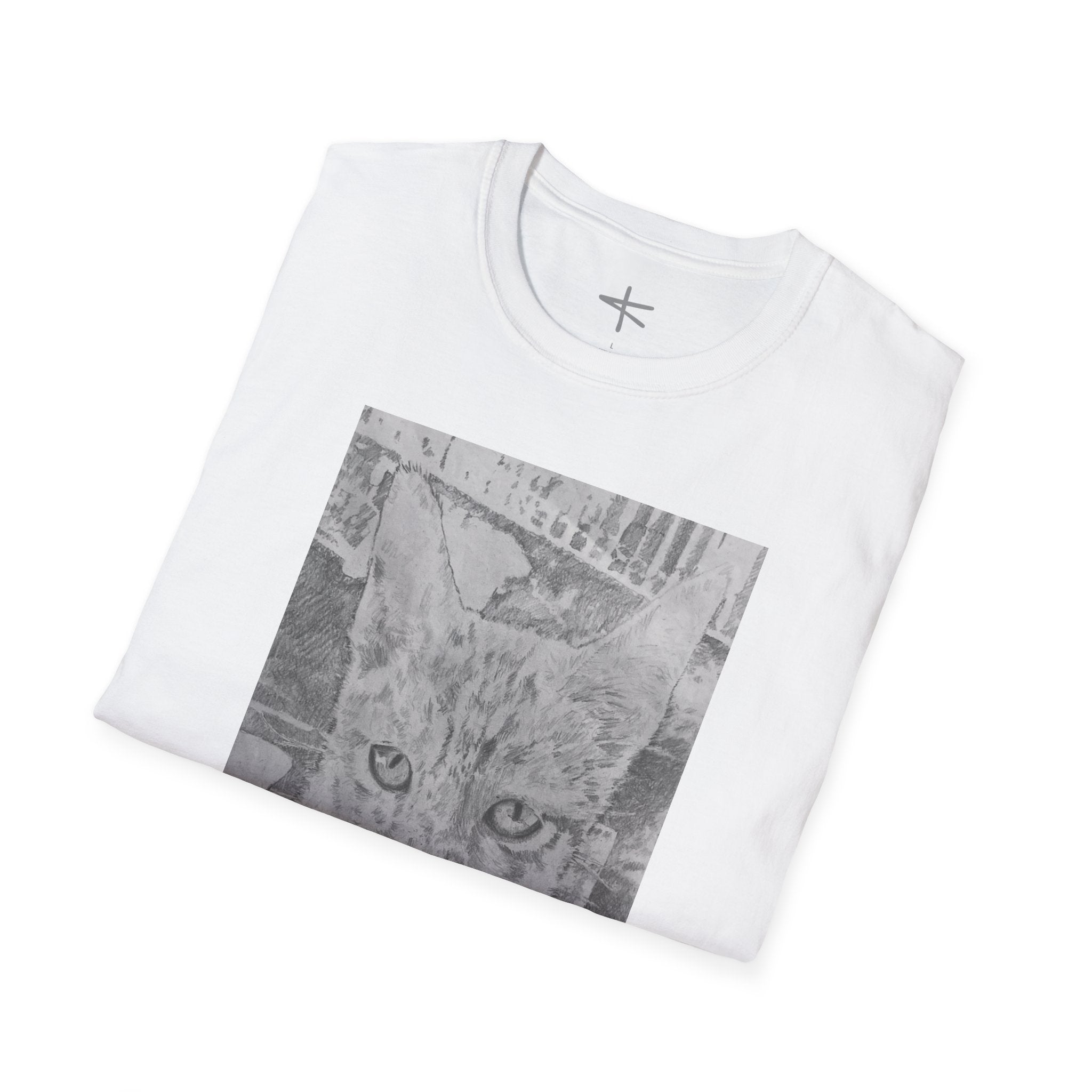 Cat Image (for Unisex Softstyle T-Shirt)